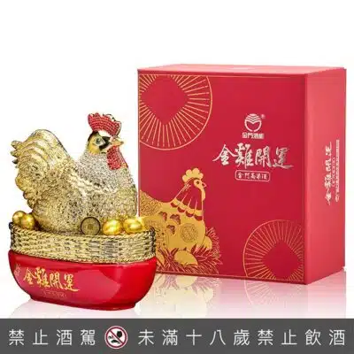 金雞開運58度金門高粱酒