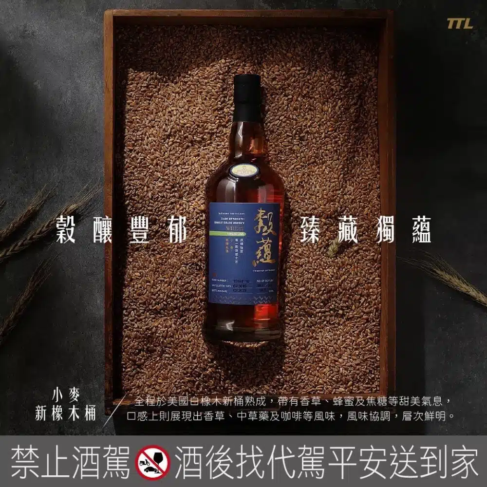 穀蘊原桶強度 小麥-新橡木桶