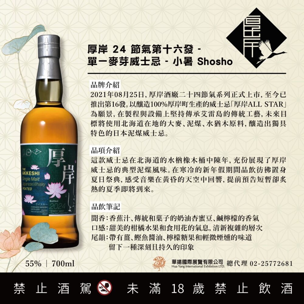 厚岸24節氣 – 第16彈 小暑