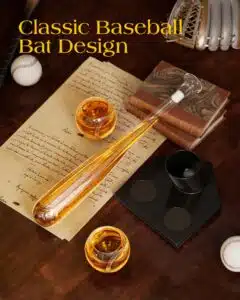 球棒威士忌醒酒器套裝：圖片 3